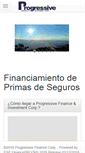 Mobile Screenshot of progressivefinancepr.com